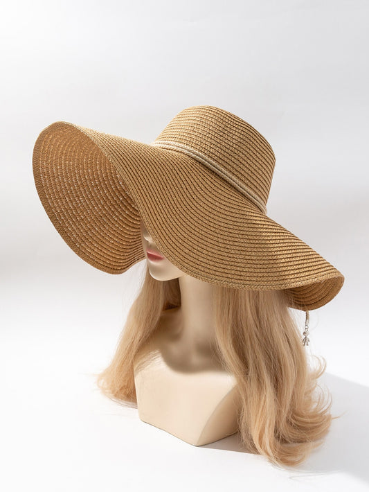 Wide Brim Straw Hat Boho