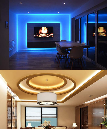 LED waterproof strip lights - 32ft