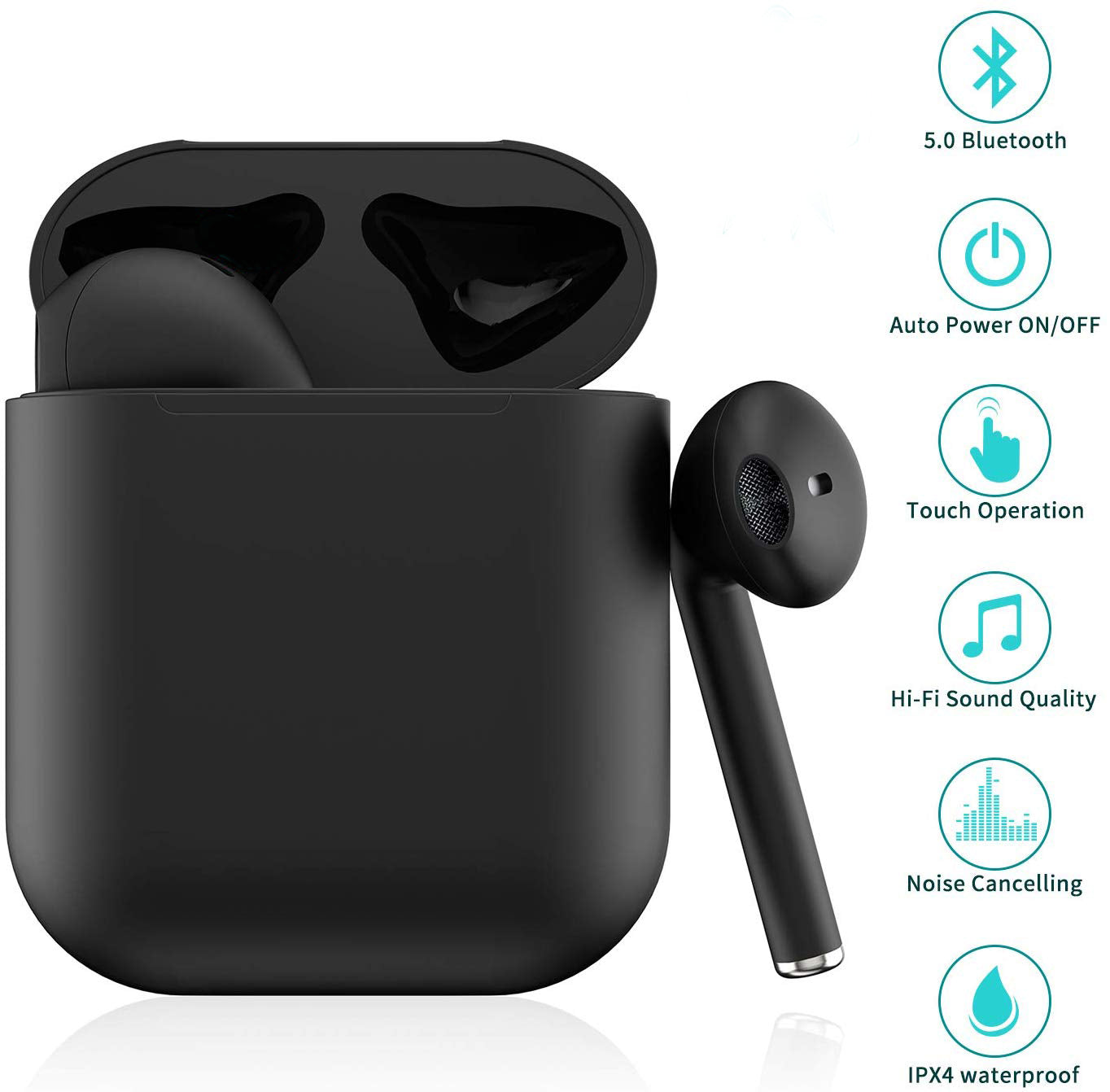 i12 Bluetooth headphones