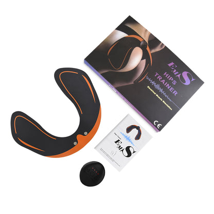 Muscle trainer & massager for buttocks, hips, legs